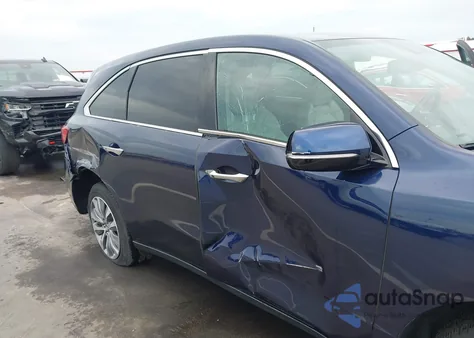 2014 Acura Mdx Technology Package from USA, damaged, VIN 5FRYD3H41EB005649